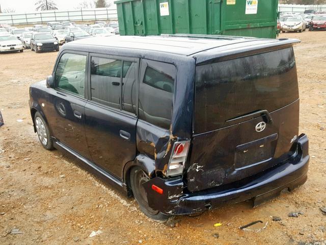 JTLKT324864041435 - 2006 TOYOTA SCION XB Көк фото 3