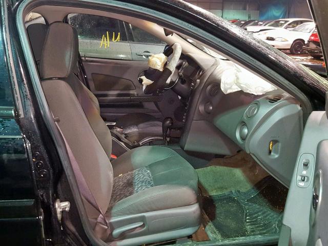 2G2WP522X41147362 - 2004 PONTIAC GRAND PRIX BLACK photo 5