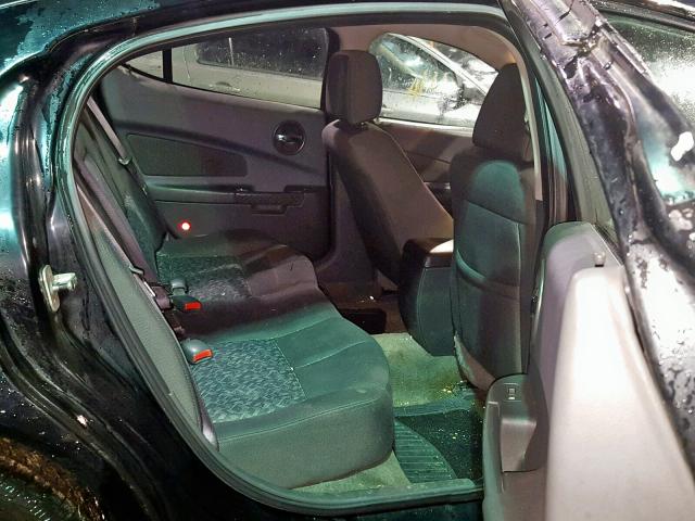 2G2WP522X41147362 - 2004 PONTIAC GRAND PRIX BLACK photo 6