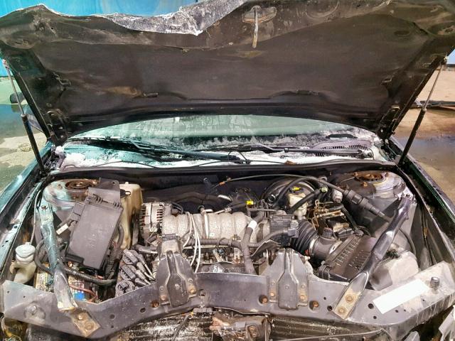 2G2WP522X41147362 - 2004 PONTIAC GRAND PRIX BLACK photo 7