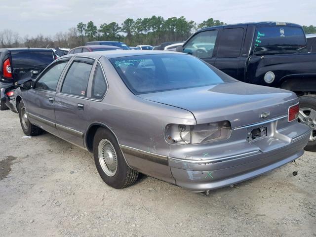 1G1BL52PXTR153579 - 1996 CHEVROLET CAPRICE / GRAY photo 3