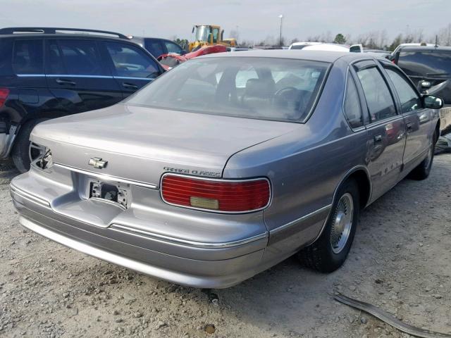 1G1BL52PXTR153579 - 1996 CHEVROLET CAPRICE / GRAY photo 4