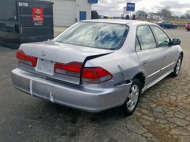 1HGCG56662A130641 - 2002 HONDA ACCORD EX SILVER photo 4