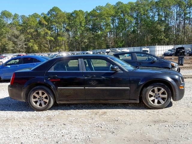 2C3KA53G16H509471 - 2006 CHRYSLER 300 TOURIN BLACK photo 9