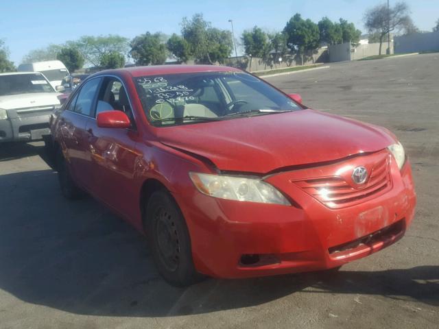 4T1BE46K39U283568 - 2009 TOYOTA CAMRY BASE RED photo 1