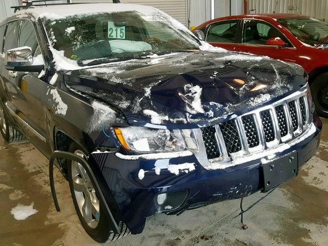 1C4RJFCT1CC280687 - 2012 JEEP GRAND CHER BLUE photo 9