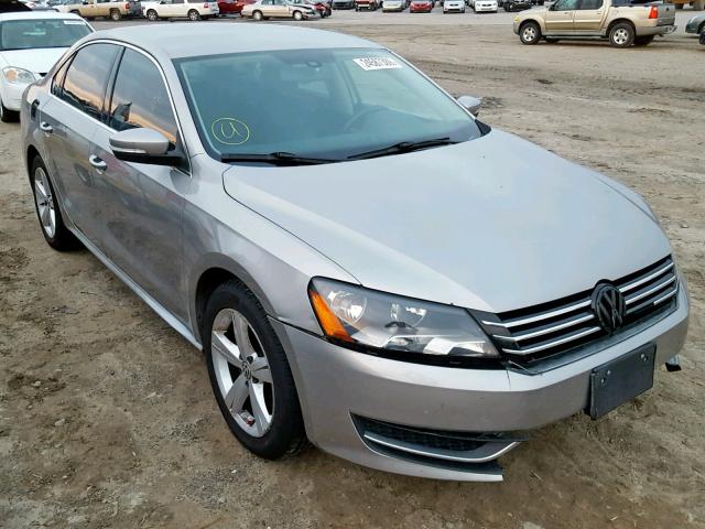 1VWBH7A31DC033304 - 2013 VOLKSWAGEN PASSAT SE GRAY photo 1