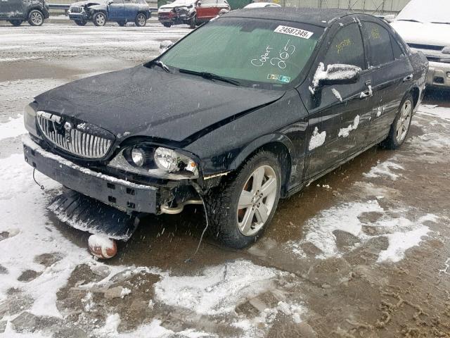 1LNFM87A06Y640758 - 2006 LINCOLN LS BLACK photo 2