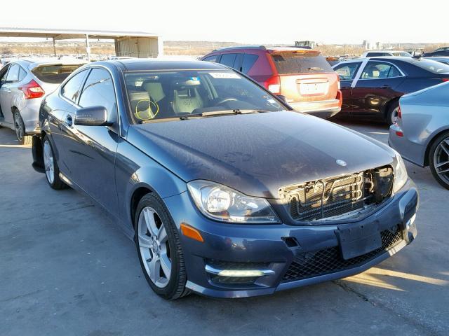 WDDGJ4HB3DG049754 - 2013 MERCEDES-BENZ C 250 CHARCOAL photo 1