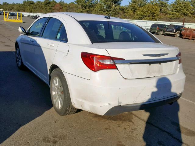 1C3CCBAB4EN143161 - 2014 CHRYSLER 200 LX WHITE photo 3