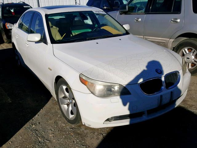 WBANA53515B862000 - 2005 BMW 525 I WHITE photo 1