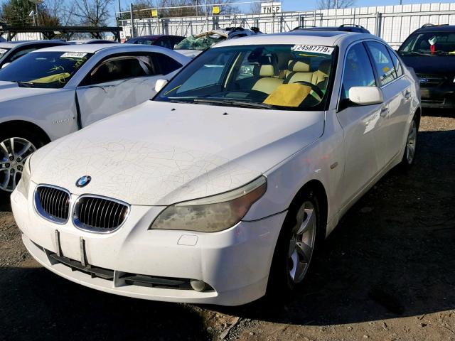 WBANA53515B862000 - 2005 BMW 525 I WHITE photo 2