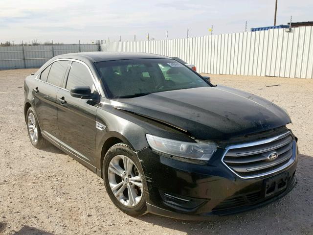 1FAHP2E85EG137576 - 2014 FORD TAURUS SEL BLACK photo 1