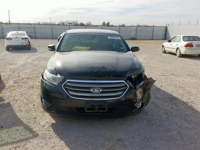 1FAHP2E85EG137576 - 2014 FORD TAURUS SEL BLACK photo 9