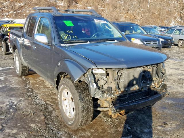 1N6AD07W45C459490 - 2005 NISSAN FRONTIER C GRAY photo 1