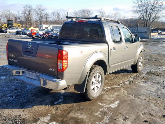 1N6AD07W45C459490 - 2005 NISSAN FRONTIER C GRAY photo 4