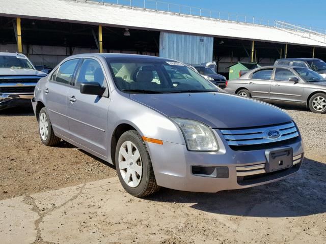 3FAFP06Z56R176407 - 2006 FORD FUSION S GRAY photo 1