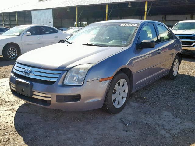 3FAFP06Z56R176407 - 2006 FORD FUSION S GRAY photo 2