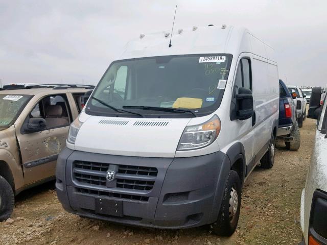 3C6TRVCG7JE113050 - 2018 RAM PROMASTER WHITE photo 2