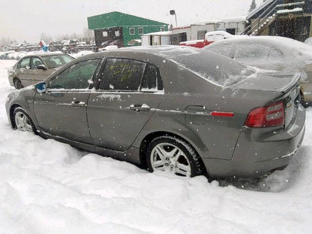 19UUA66268A013742 - 2008 ACURA TL GRAY photo 3