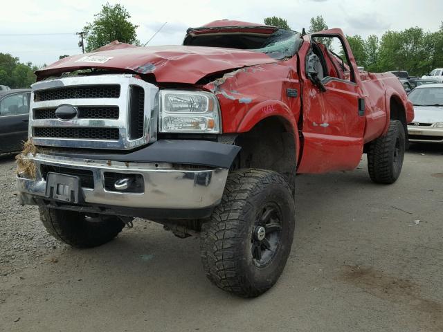 1FTNX21S4YEB83012 - 2000 FORD F250 SUPER RED photo 2