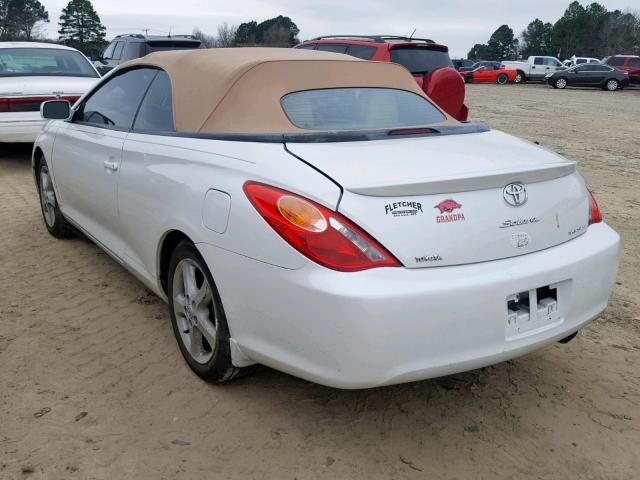 4T1FA38P36U071085 - 2006 TOYOTA CAMRY SOLA WHITE photo 3