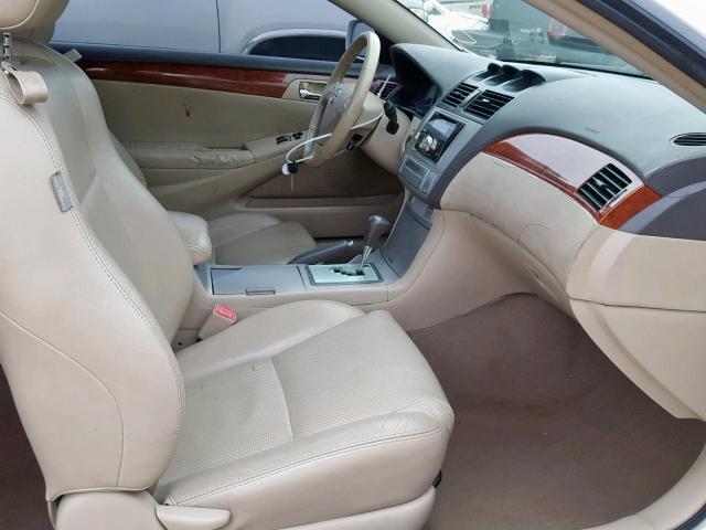 4T1FA38P36U071085 - 2006 TOYOTA CAMRY SOLA WHITE photo 5