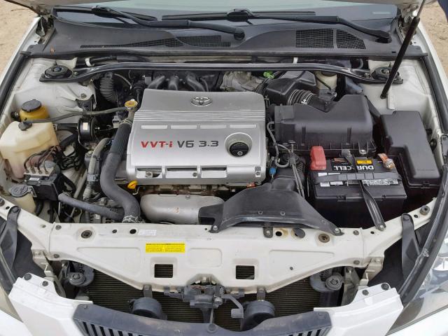 4T1FA38P36U071085 - 2006 TOYOTA CAMRY SOLA WHITE photo 7