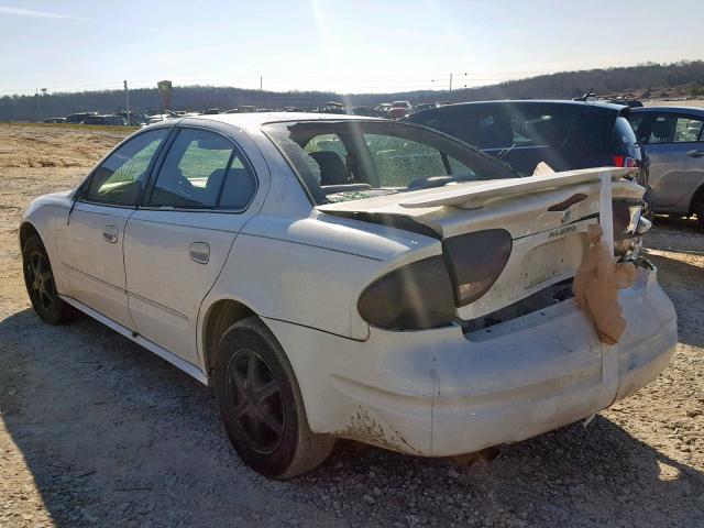 1G3NL52FX4C151590 - 2004 OLDSMOBILE ALERO GL WHITE photo 3