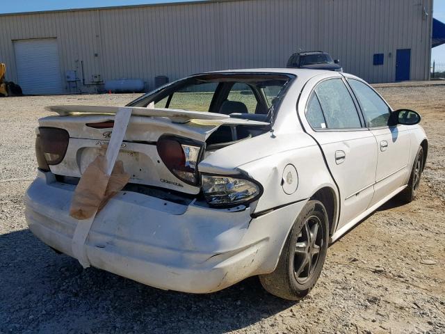 1G3NL52FX4C151590 - 2004 OLDSMOBILE ALERO GL WHITE photo 4