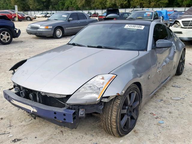 JN1AZ34E03T002113 - 2003 NISSAN 350Z COUPE SILVER photo 2