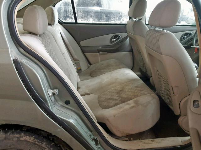 1G1ZT52804F156744 - 2004 CHEVROLET MALIBU LS GREEN photo 6