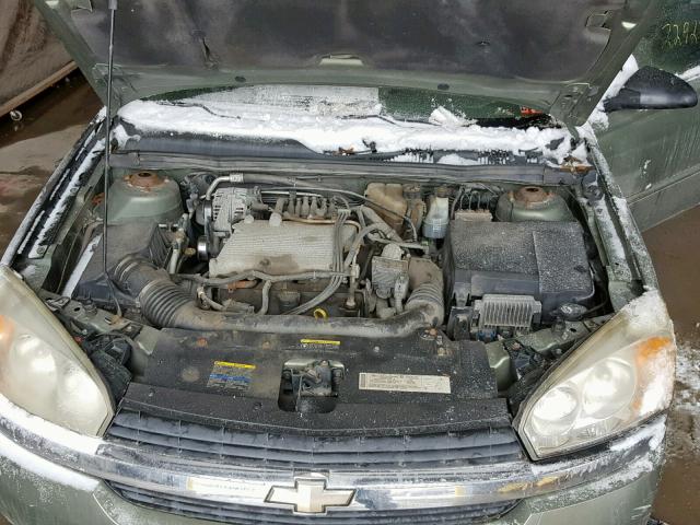 1G1ZT52804F156744 - 2004 CHEVROLET MALIBU LS GREEN photo 7