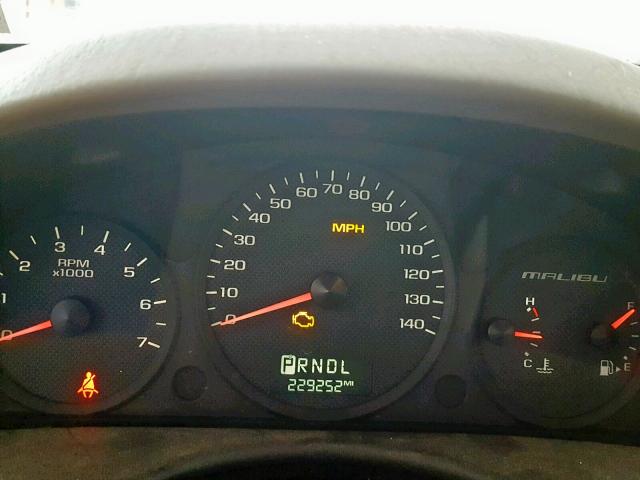 1G1ZT52804F156744 - 2004 CHEVROLET MALIBU LS GREEN photo 8