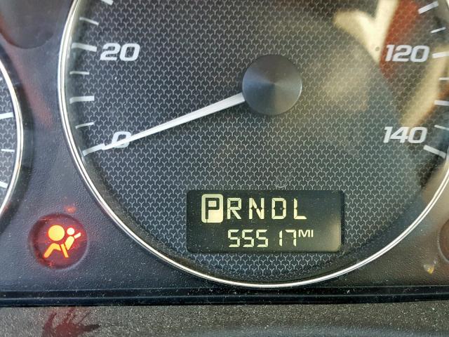 1G1ZS58F57F291344 - 2007 CHEVROLET MALIBU LS ბურგუნდია ფოტო 8