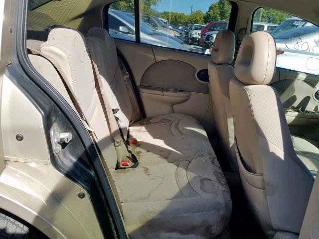 1G8AJ54F24Z137062 - 2004 SATURN ION LEVEL BEIGE photo 6