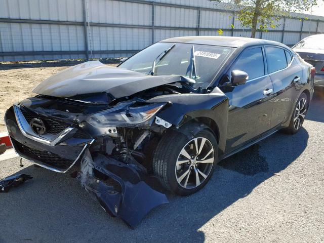 1N4AA6AP3HC405009 - 2017 NISSAN MAXIMA 3.5 BLACK photo 2