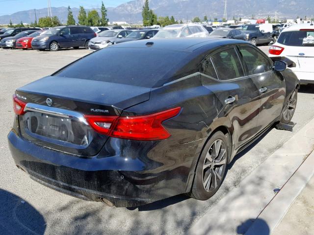 1N4AA6AP3HC405009 - 2017 NISSAN MAXIMA 3.5 BLACK photo 4