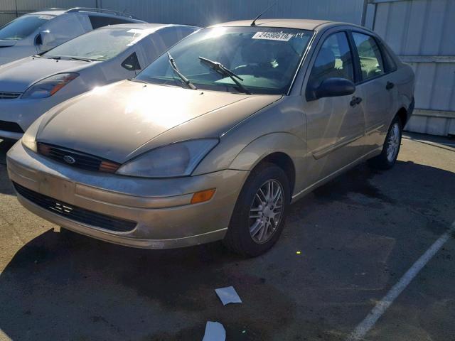 1FAFP3837YW341173 - 2000 FORD FOCUS ZTS BROWN photo 2