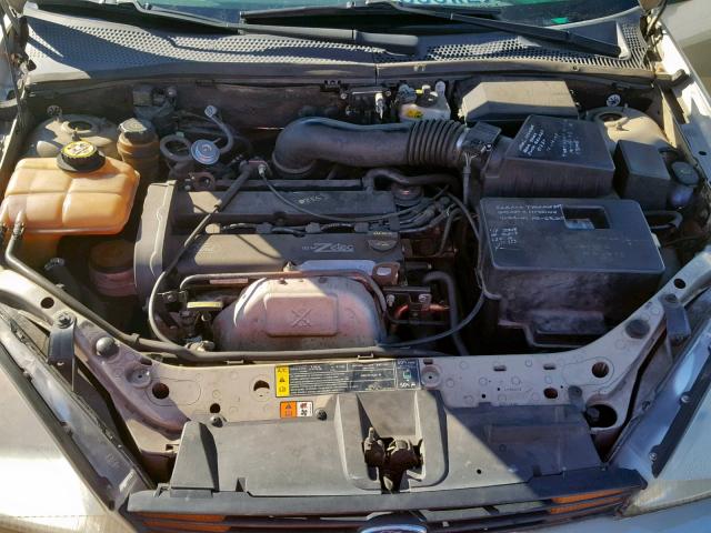 1FAFP3837YW341173 - 2000 FORD FOCUS ZTS BROWN photo 7