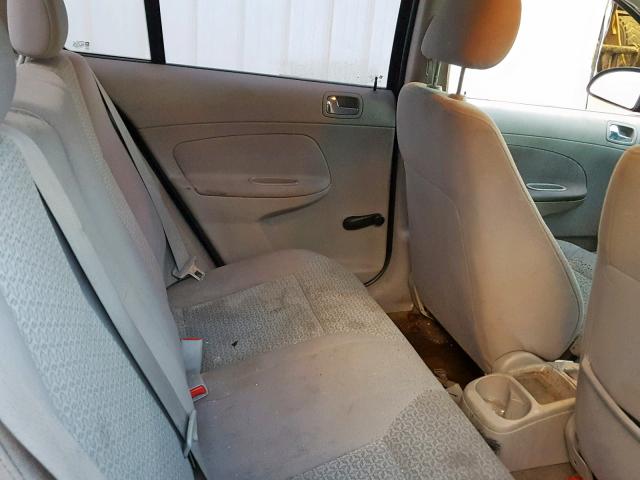 1G2AR55H897233865 - 2009 PONTIAC G5 RED photo 6