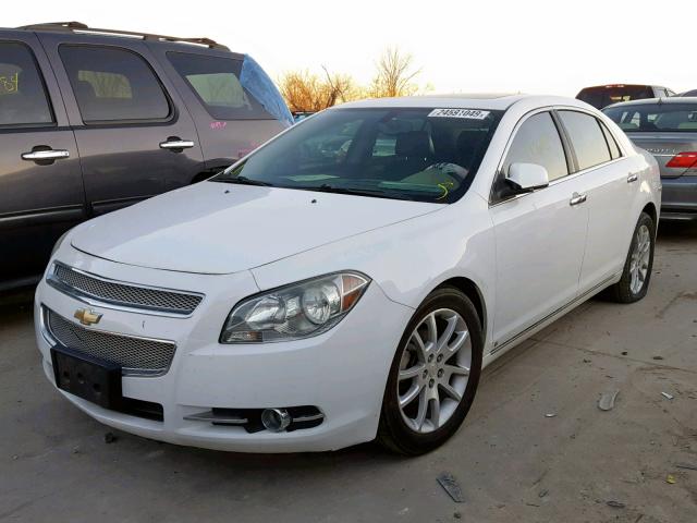 1G1ZK57B69F166208 - 2009 CHEVROLET MALIBU LTZ WHITE photo 2