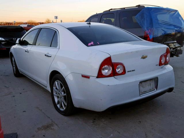 1G1ZK57B69F166208 - 2009 CHEVROLET MALIBU LTZ WHITE photo 3