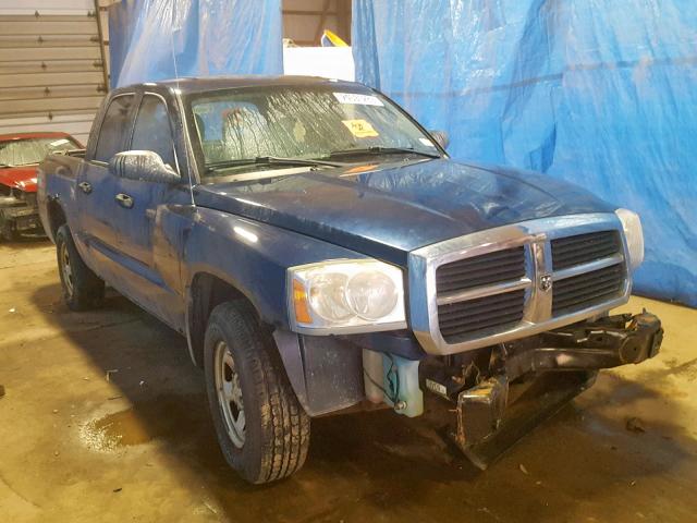 1D7HW28K26S621682 - 2006 DODGE DAKOTA QUA BLUE photo 1