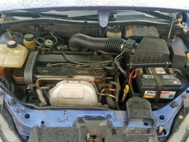 3FAFP37313R192983 - 2003 FORD FOCUS ZX5 BLUE photo 7