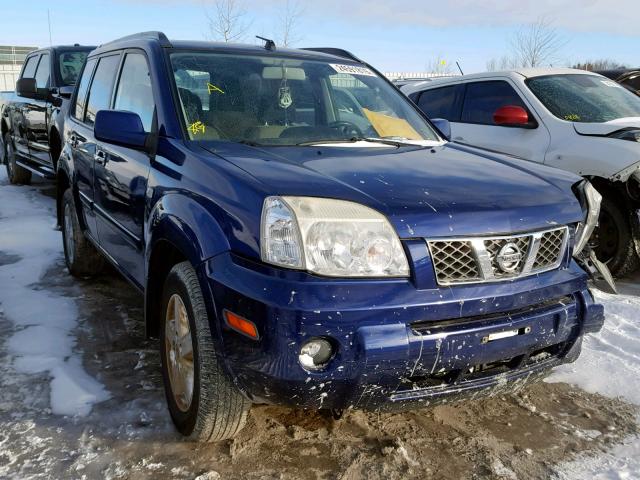 JN8BT08V65W106199 - 2005 NISSAN X-TRAIL XE BLUE photo 1