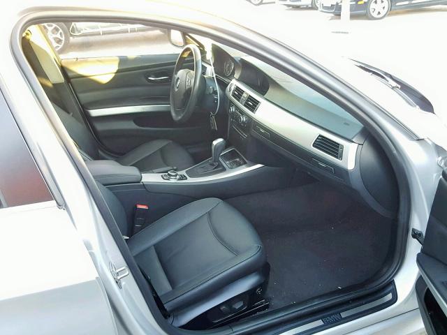 WBAPN7C52BA949253 - 2011 BMW 335 D SILVER photo 5