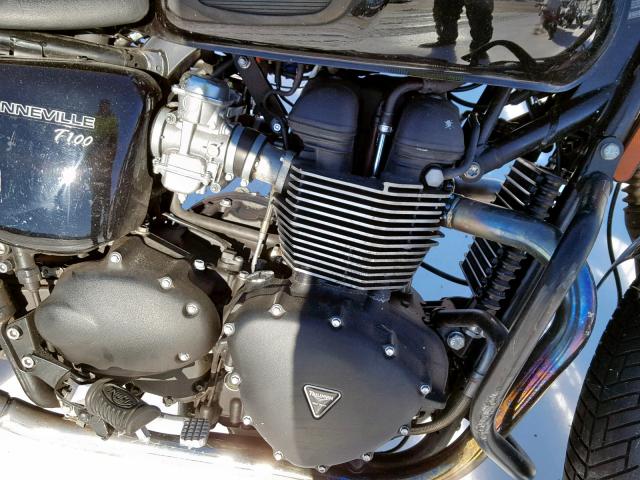 SMT910K15ET631246 - 2014 TRIUMPH MOTORCYCLE BONNEVILLE BLACK photo 7