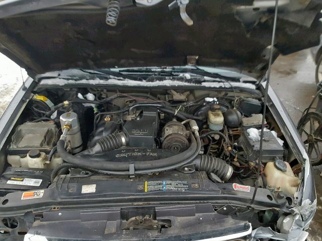 1GTCS1441Y8111244 - 2000 GMC SONOMA GREEN photo 7