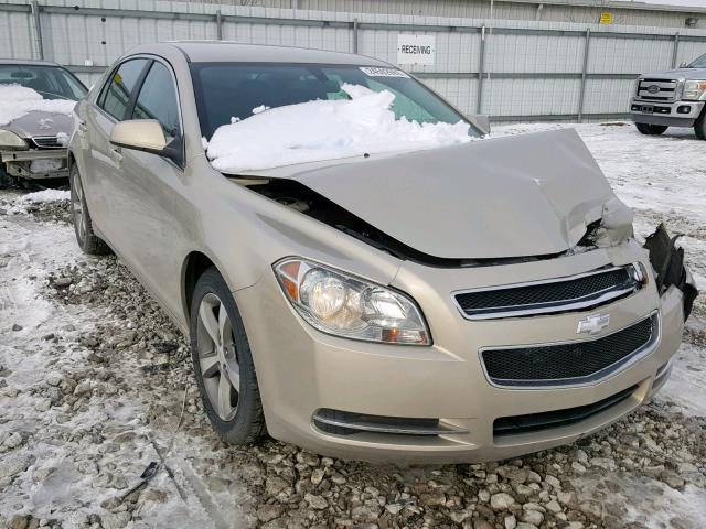1G1ZC5EU3BF161314 - 2011 CHEVROLET MALIBU 1LT BEIGE photo 1